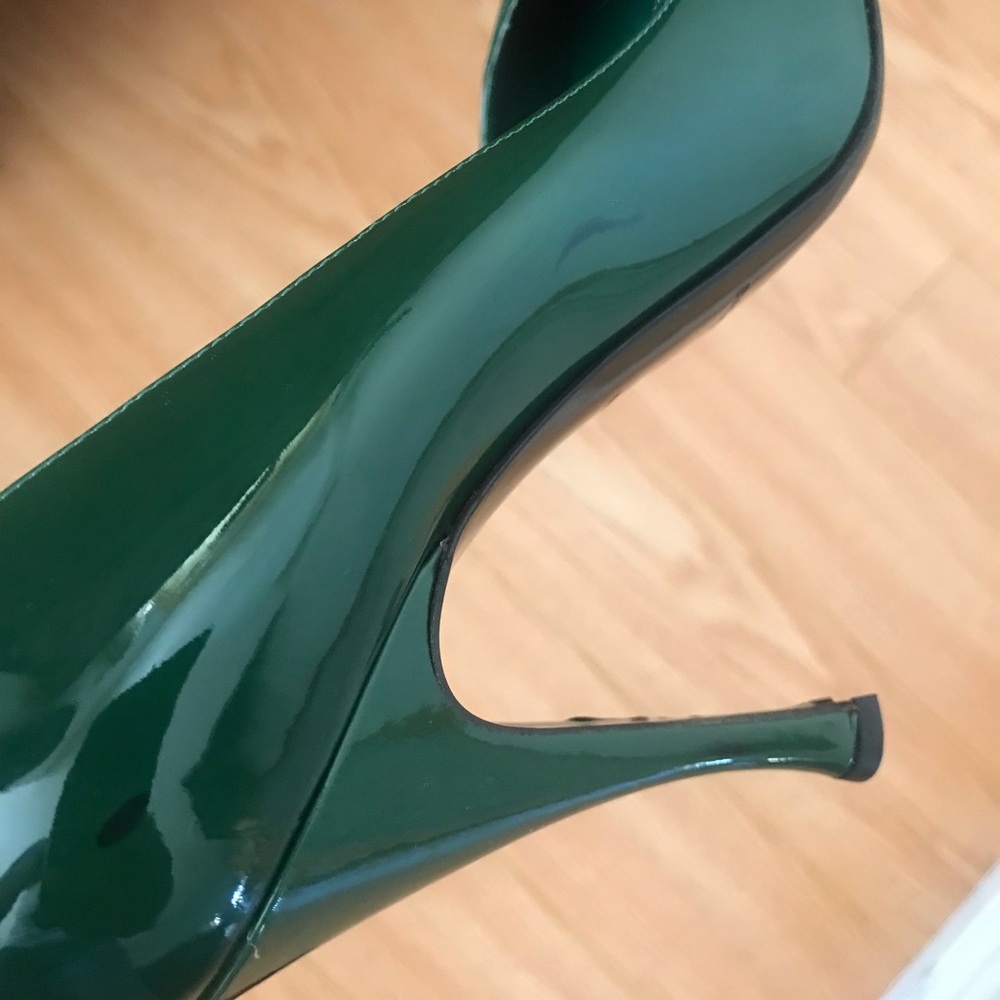 Women’s Balenciaga Green Patent Leather Heels Sz 9 - Picture 13 of 13